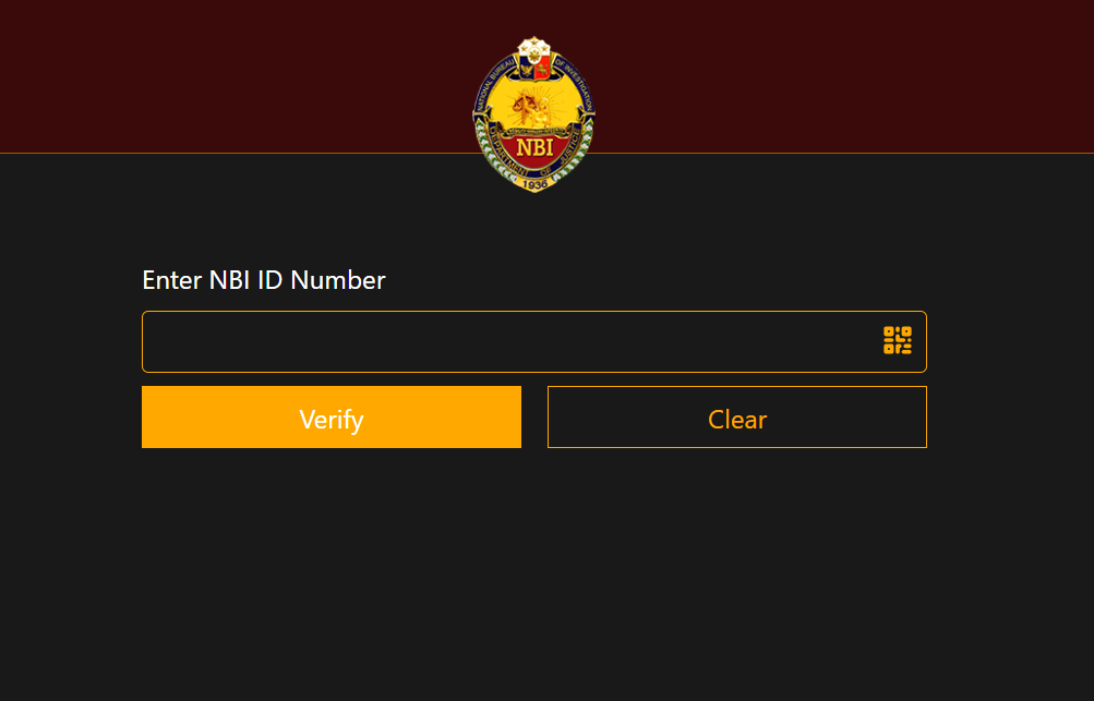 enter your valid id in the feilds to verify yourself