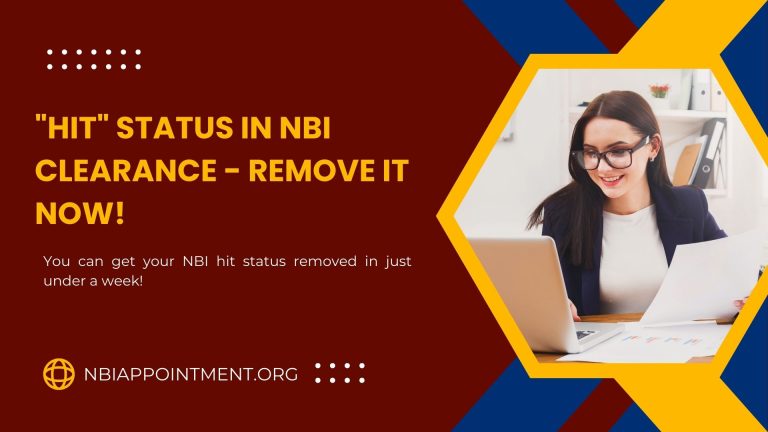 Hit Status in NBI Clearance - Remove it Now!