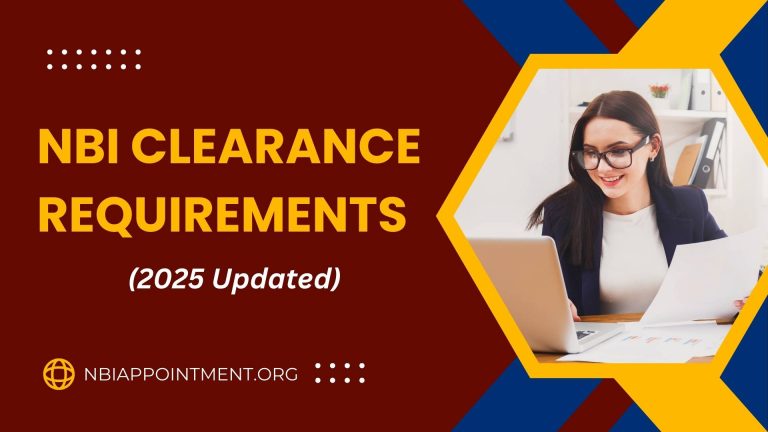 NBI clearance requirements updated