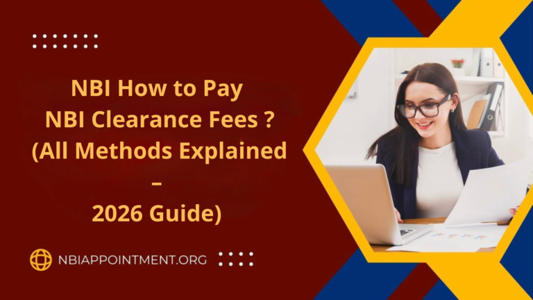 How to Pay NBI Clearance Fees ? (All Methods Explained – 2026 Guide)