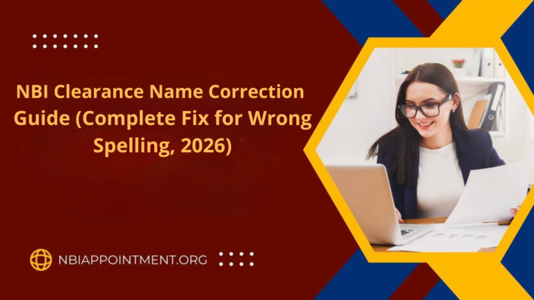 NBI Clearance Name Correction Guide (Complete Fix for Wrong Spelling, 2026)
